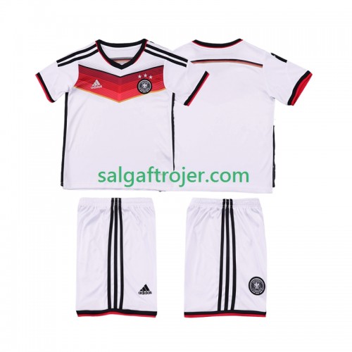 Tyskland 2014 Fodboldtrøjer Børn Retro Hjemmebanesæt Kort ærmer Tyskland 2014 Fodboldtrøjer Børn Retro Hjemmebanesæt Kort ærmer